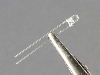 3 mm White Clear Lens LED